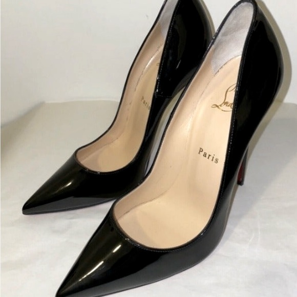 Christian Louboutin So Kate Black Patent Leather
Pump Shoe 120mm - Picture 4 of 14